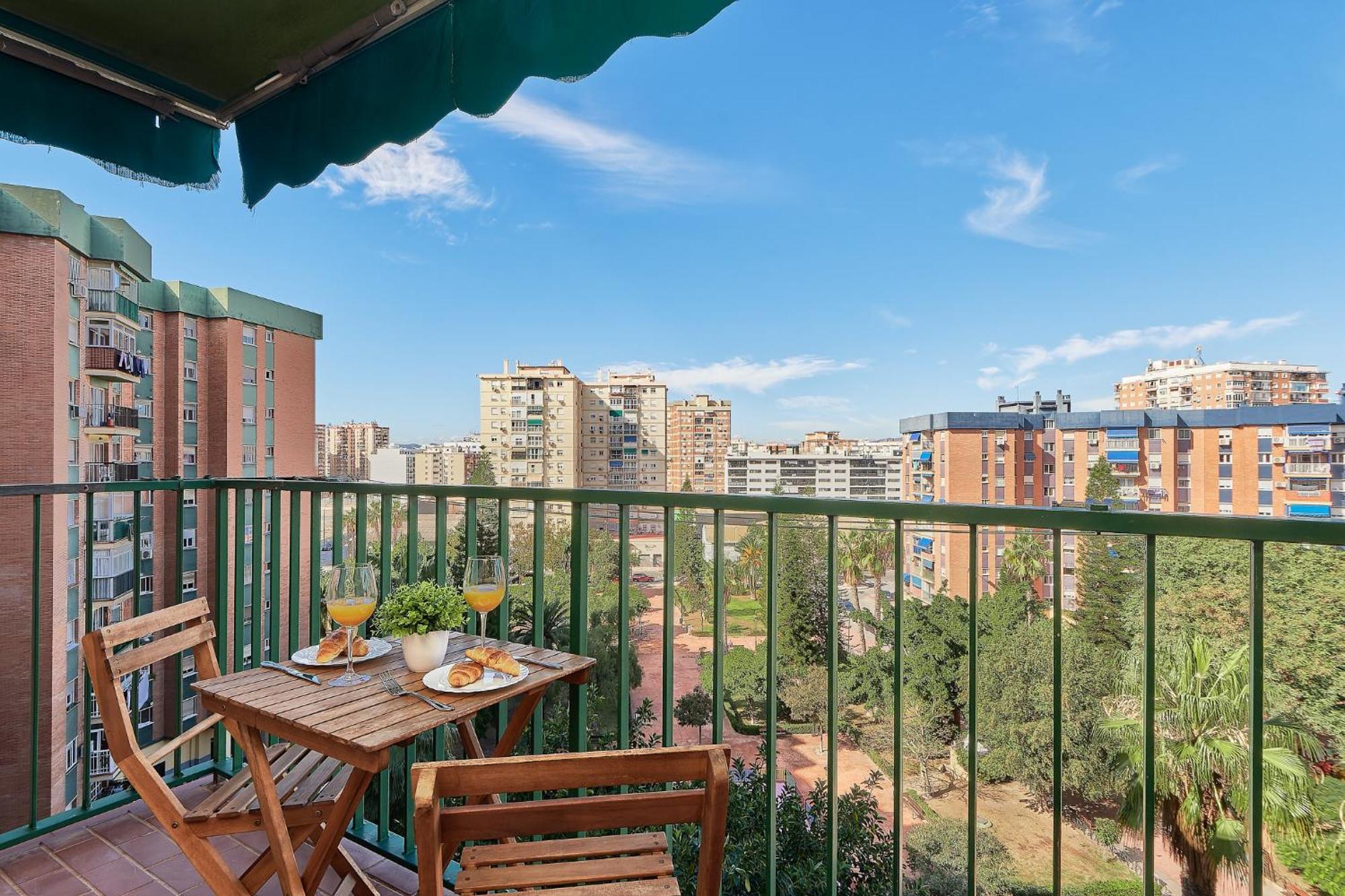 Luminoso Apartamento/ 5 Minutos De La Playa Málaga Exterior foto
